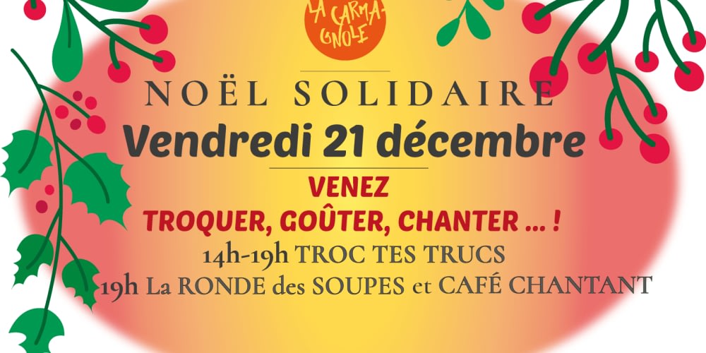 Noël Solidaire à la Carmagnole